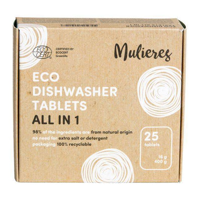 Mulieres All in 1 Eco Dishwasher Tablets 25s