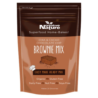 Creative Nature Chai & Cacao Chocolate Chip Brownie Mix 250g