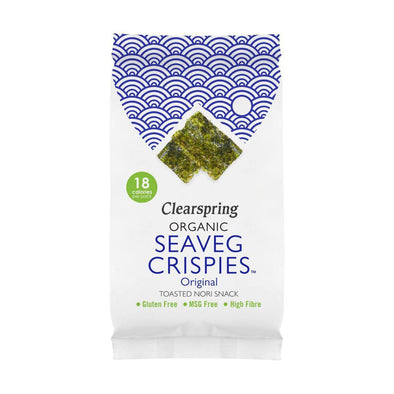Clearspring Organic Seaveg Crispies - Original 4g x 16
