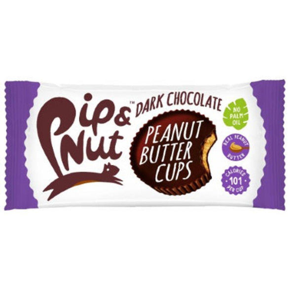 Pip & Nut Dark Choc Peanut Butter Cups 34g x 15