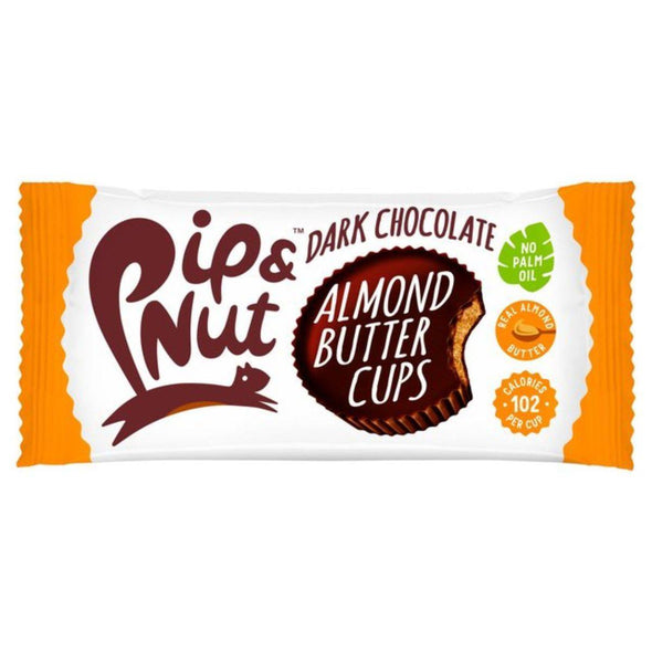 Pip & Nut Dark Choc Almond Butter Cups 34g x 15