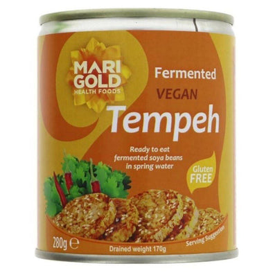 Marigold Gluten Free Tempeh In Cans Vegan 280g