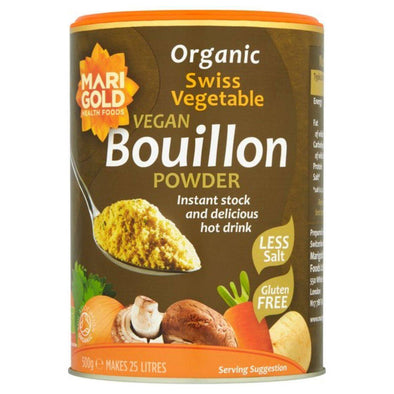 Marigold Organic Less Salt Bouillon 500g