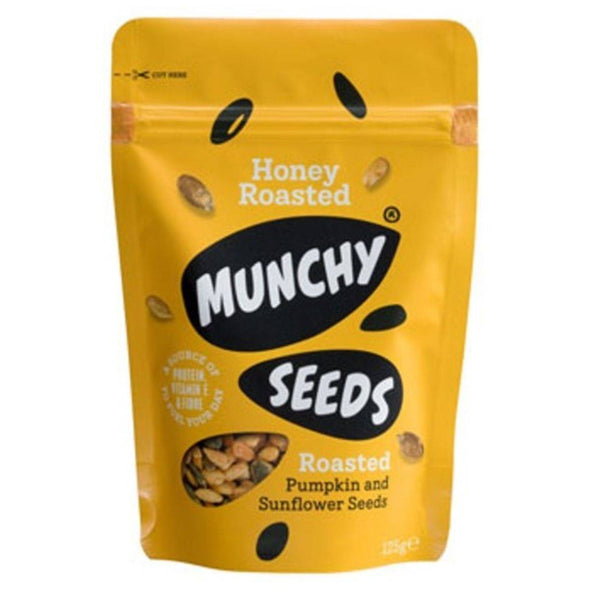 Munchy Seeds Honey Roasted Pouch 125g x 6