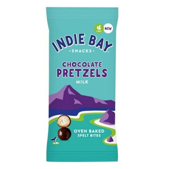 Indie Bay Milk Chocolate Coated Pretzel Bites 31g x 14