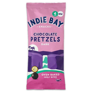 Indie Bay Dark Chocolate Coated Pretzel Bites 31g x 14