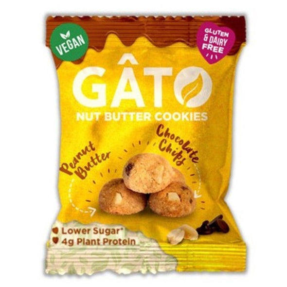 Gato Cookie Bites - Peanut Butter & Choc 33g x 10