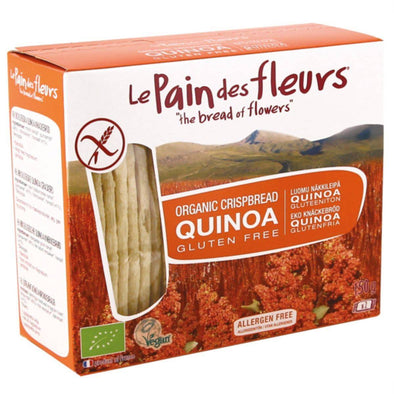Le Pain Des/Fl Organic & Gf Quinoa Crispbread 150g x 6