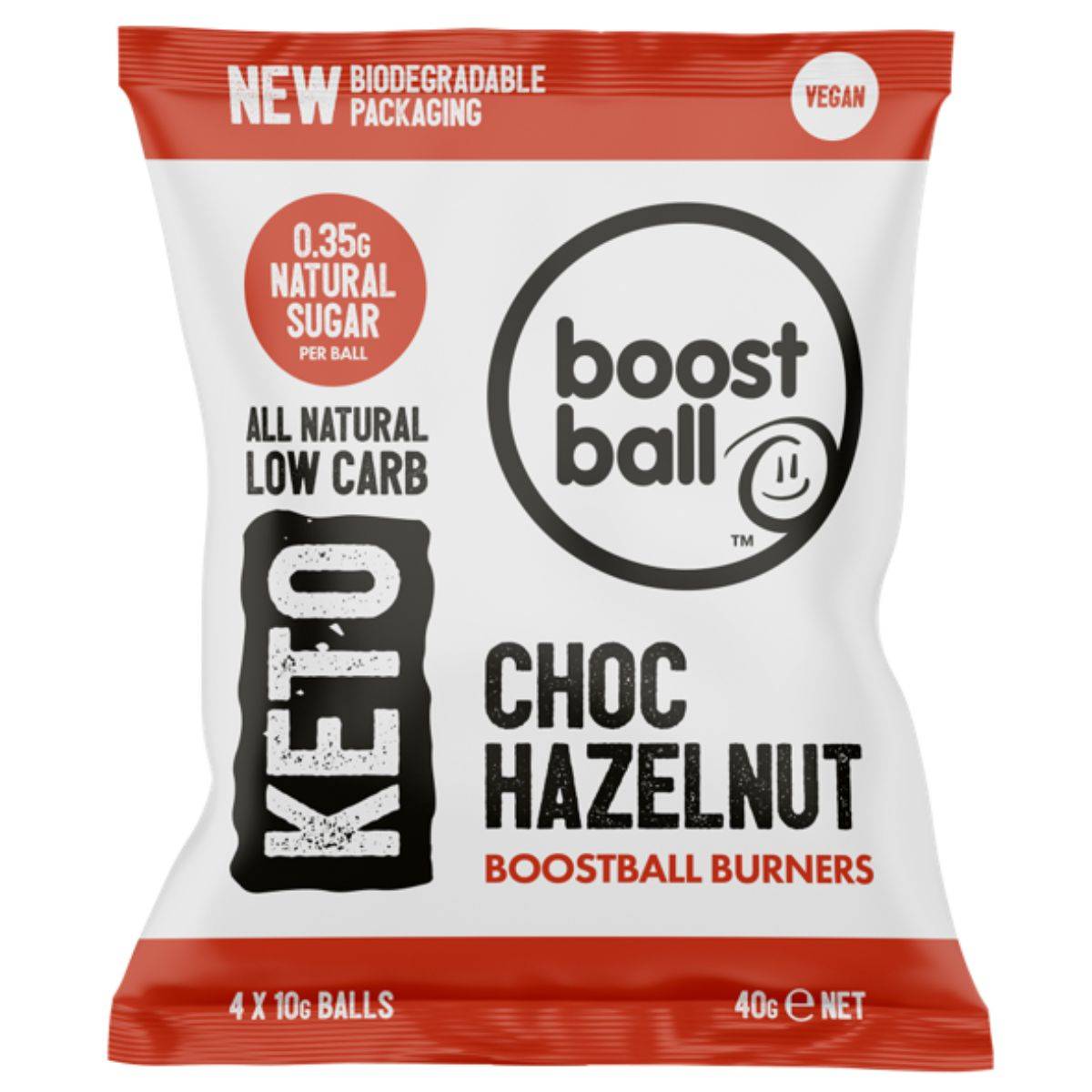 Boostball Hazelnut Keto Burners 40g x 12