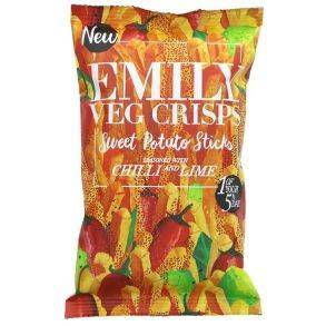 Emily Crisps Sweet Potato Sticks Thai Chilli 35g x 12