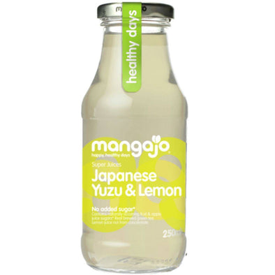 MangaJo Japanese Yuzu & Lemon Drink 250ml x 12