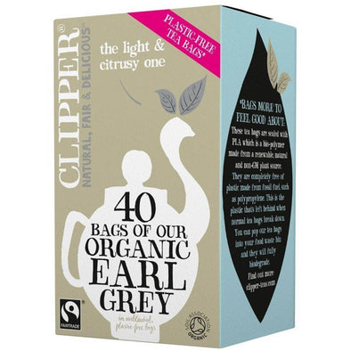 Clipper Organic & Fair Trade Earl Grey Tea 40 Bags