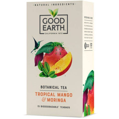 Good Earth Tropical Mango & Moringa Tea 15 Bags