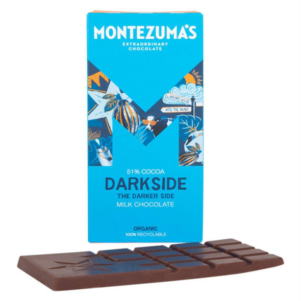 Montezuma's Montezumas Darkside 51% Milk Bar 90g x 12