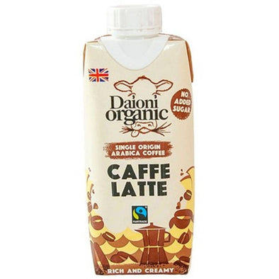 Daioni Cafe Latte Iced Coffee Drink 330ml x 12