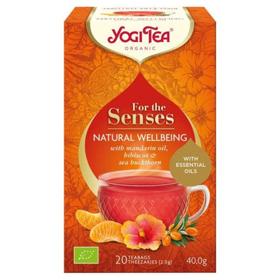 Yogi Tea For The Senses - Natural Wellbeing 20 Bags