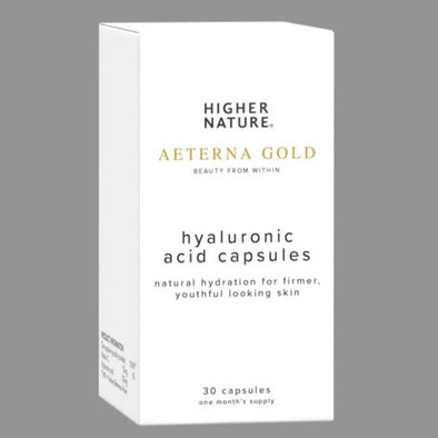 Higher Nature Higher/N Aeterna Gold Hyaluronic Acid Capsules 30s