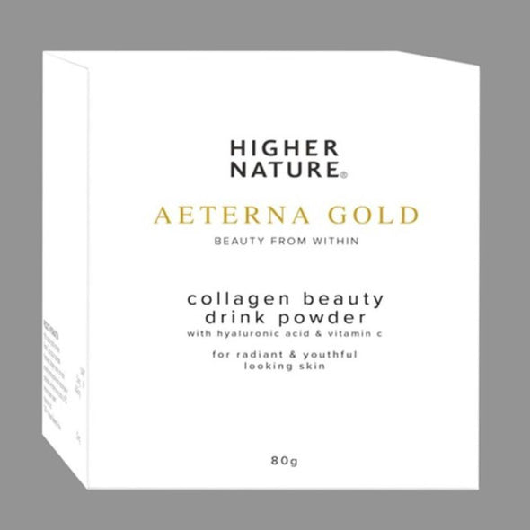 Higher Nature Higher/N Aeterna Gold Collagen Beauty Drink Powder 80g