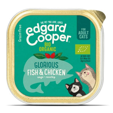 Edgard & Cooper Cat Cup - Organic Fish Chicken 85g