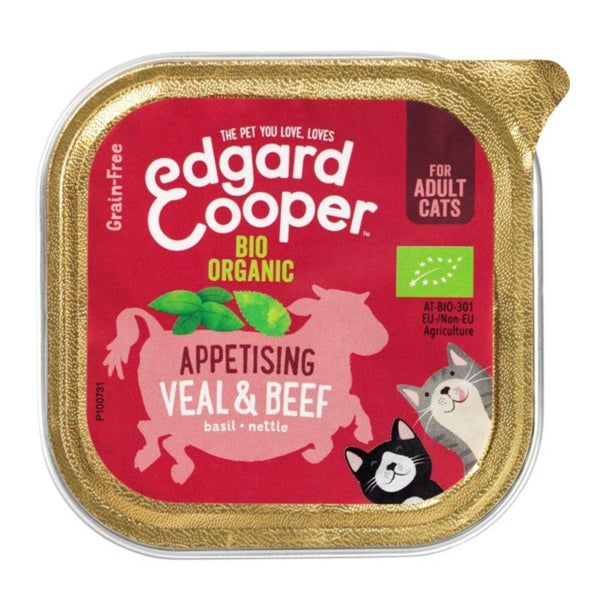 Edgard & Cooper Cat Cup - Organic Veal Beef 85g