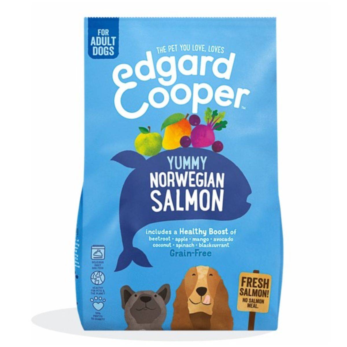 Edgard & Cooper Dog Kibble - Norwegian Salmon 7kg