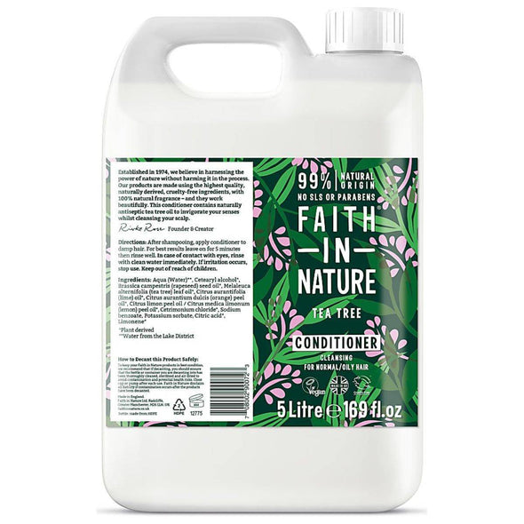 Faith In Nature Tea Tree Conditioner 5Ltr