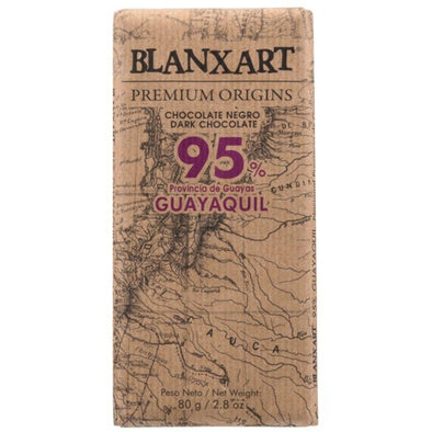 Blanxart Guayaquil 95% Chocolate 80g x 12