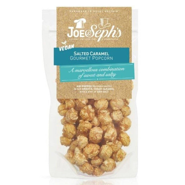 Joe & Sephs Joe&Sephs Vegan Salted Caramel Popcorn 80g x 12