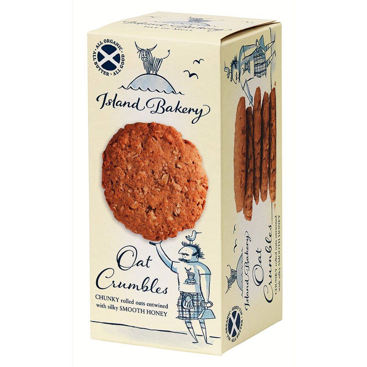 Island Bakery Oat Crumbles 125g x 12