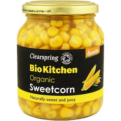 Clearspring Sweetcorn - Organic 350g x 6