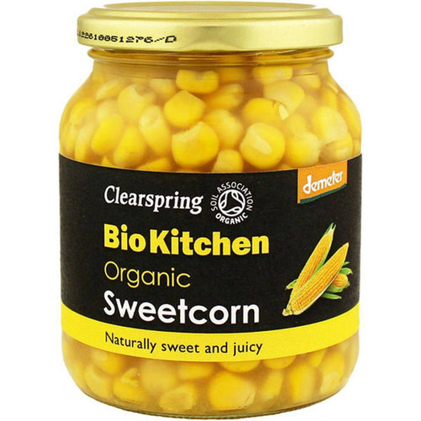 Clearspring Sweetcorn - Organic 350g x 6