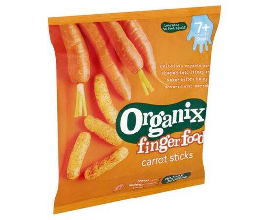 Organix Jumbo Carrot Stix7m+ [20g x 8] Organix
