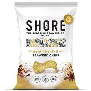 Shore Seaweed Chips - Asian Peking 80g x 12