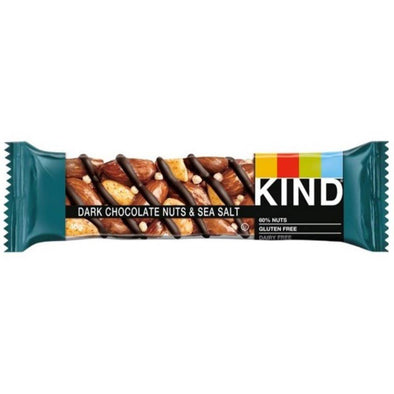 Kind Bars Dark Chocolate Nuts & Sea Salt Bar 40g x 12