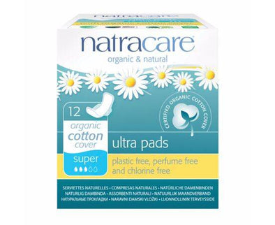 Natracare Natural Ultra Pads Super With Wings [12s] Littlepod