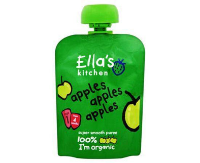 Ellas/K First Taste Apples Apples Apples 4m+ [70g x 7] Ellas Kitchen