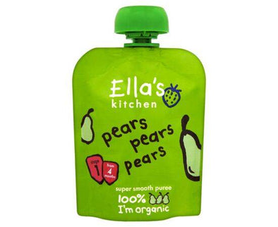 Ellas/K First Taste PearsPears Pears 4m+ [70g x 7] Ellas Kitchen