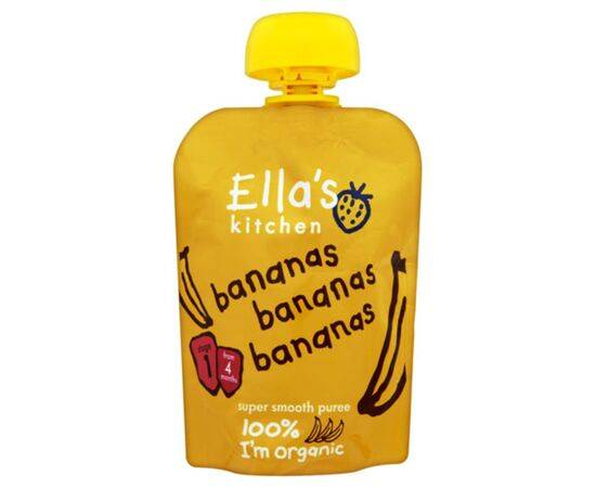 Ellas/K First Taste Banana Banana Banana 4m+ [70g x 7] Ellas Kitchen