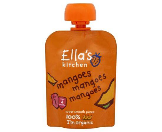 Ellas/K First Taste MangoMangoes Mangoes 4m+ [70g x 7] Ellas Kitchen