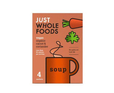 Just/Wf Soup In A Mug - Carrot & Coriander [(17gx4)] Just Natural