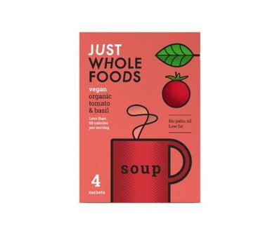 Just/Wf Soup In A Mug - Tomato & Basil [(17gx4)] Just Natural