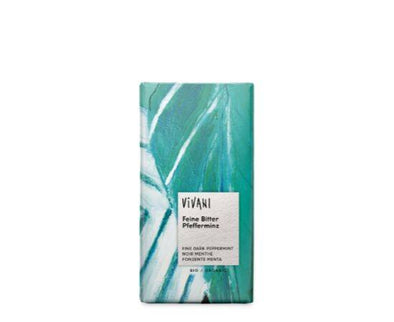 Vivani Organic Peppermint Filled Dark Choc [100g x 10] Vivani