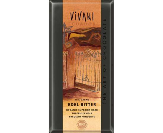 Vivani Organic Ecuador Cocoa Dark Chocolate [100g x 10] Vivani