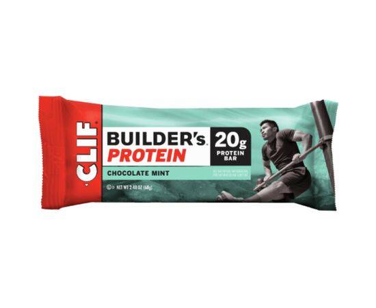 Clif Bar Builders Mint Flavour [68g x 12] Healthy Food Brands Clip Bar