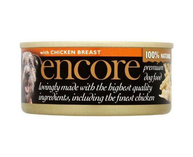 Encore Dog Food - Chicken Fillet (Can) [156g x 12] Encore