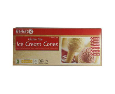 Barkat Ice Cream Cones [60g x 6] Barkat