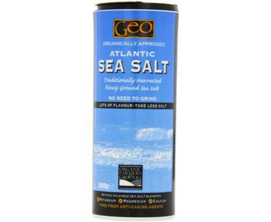 Geo Org Atlantic Ground S/Salt Trad Harvest [500g x 6] Geo Organics