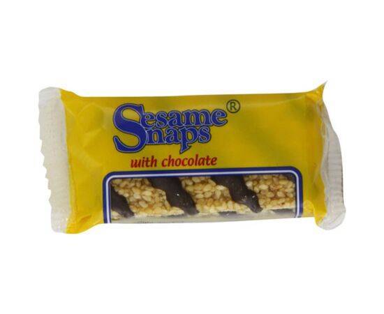 Sesame Snaps With Chocolate [30g x 24] Sesame Snaps