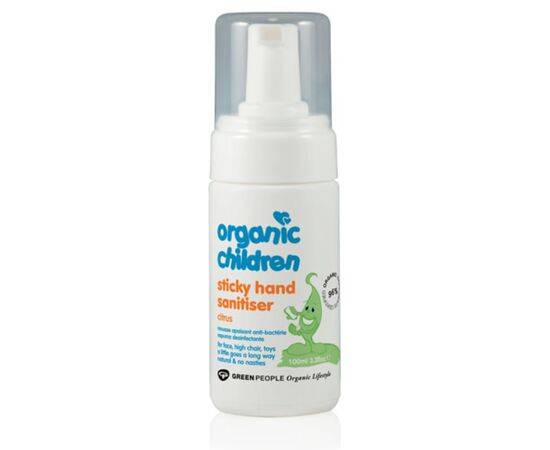 Green/Ppl Childrens Sticky Hands Sanitiser [100ml] Green People