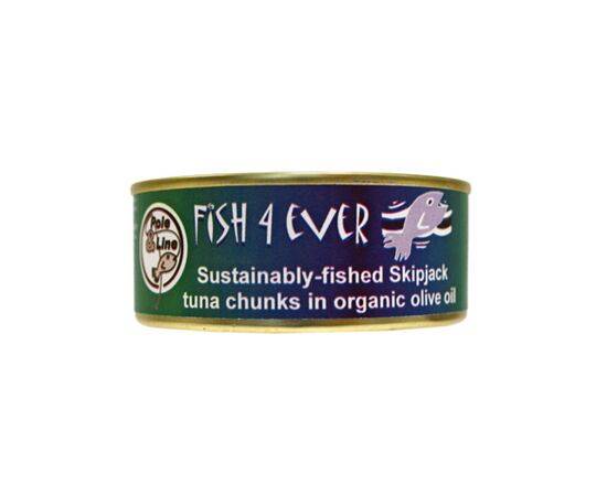 Fish 4 Ever Skipjack Tuna Chunks In Olive Oil [160g] Fish 4 Ever